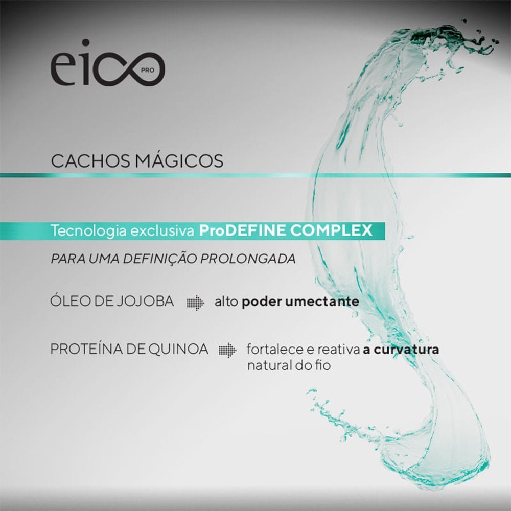 Fluido Eico Pro Cachos Mágicos Revitalizador 200ml 200ml 3