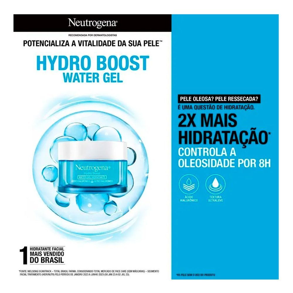 Gel Facial Neutrogena Hidratante Hydro Boost Water 50g 50g 2