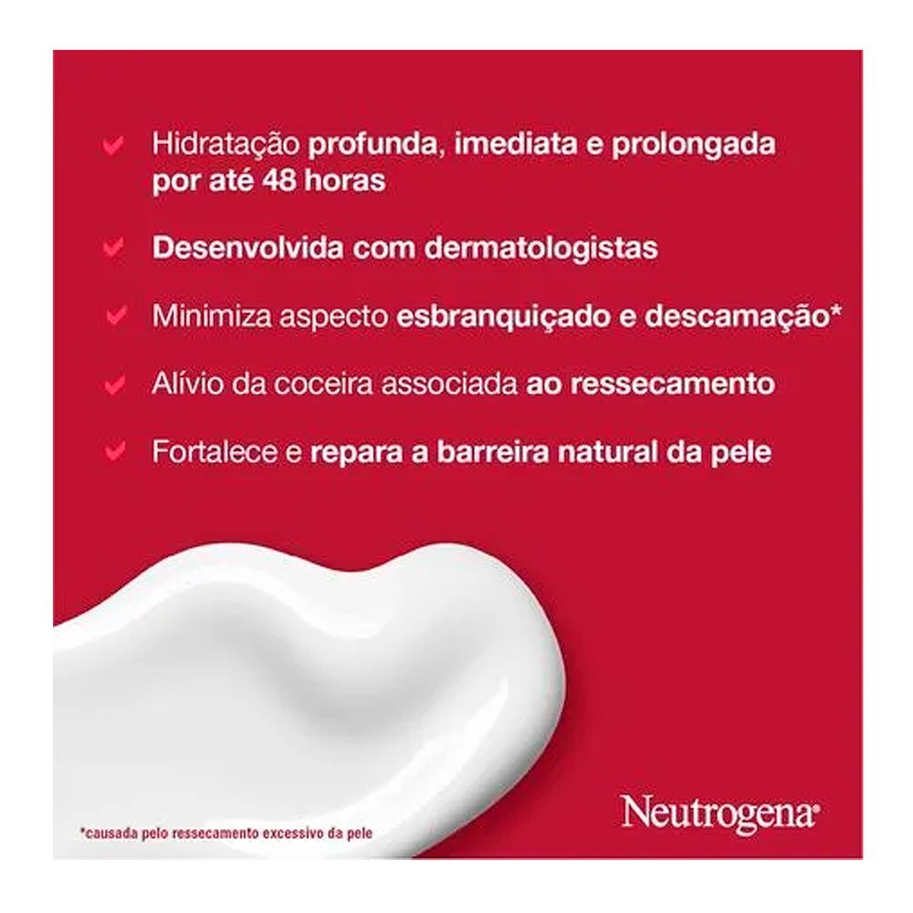 Hidratante Corporal Neutrogena Norwegian Intensivo sem Fragância 200ml 200ml 3
