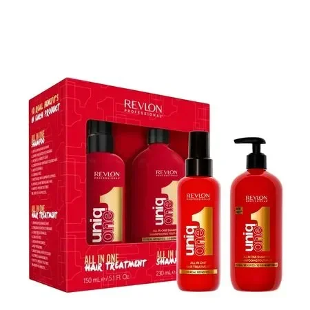 Kit Revlon Shampoo 230ml + Leave In 150ml Uniq One