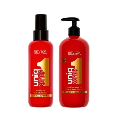 Kit Revlon Shampoo 230ml + Leave In 150ml Uniq One ÚNICO 2