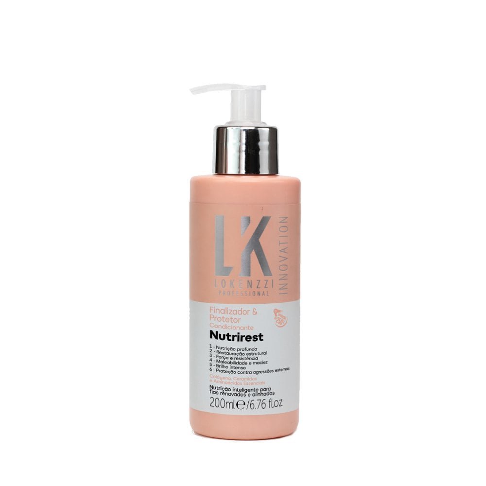 Finalizador Lokenzzi Nutrirest 200ml