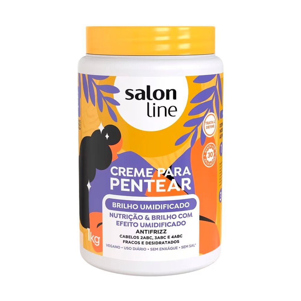 Creme de Pentear Salon Line Brilho Umidificado – 1000g