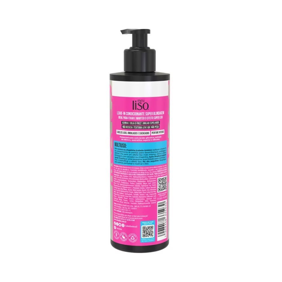 Leave-in Salon Line Top COAT Liso Ostentação - 240ml 240ml 2