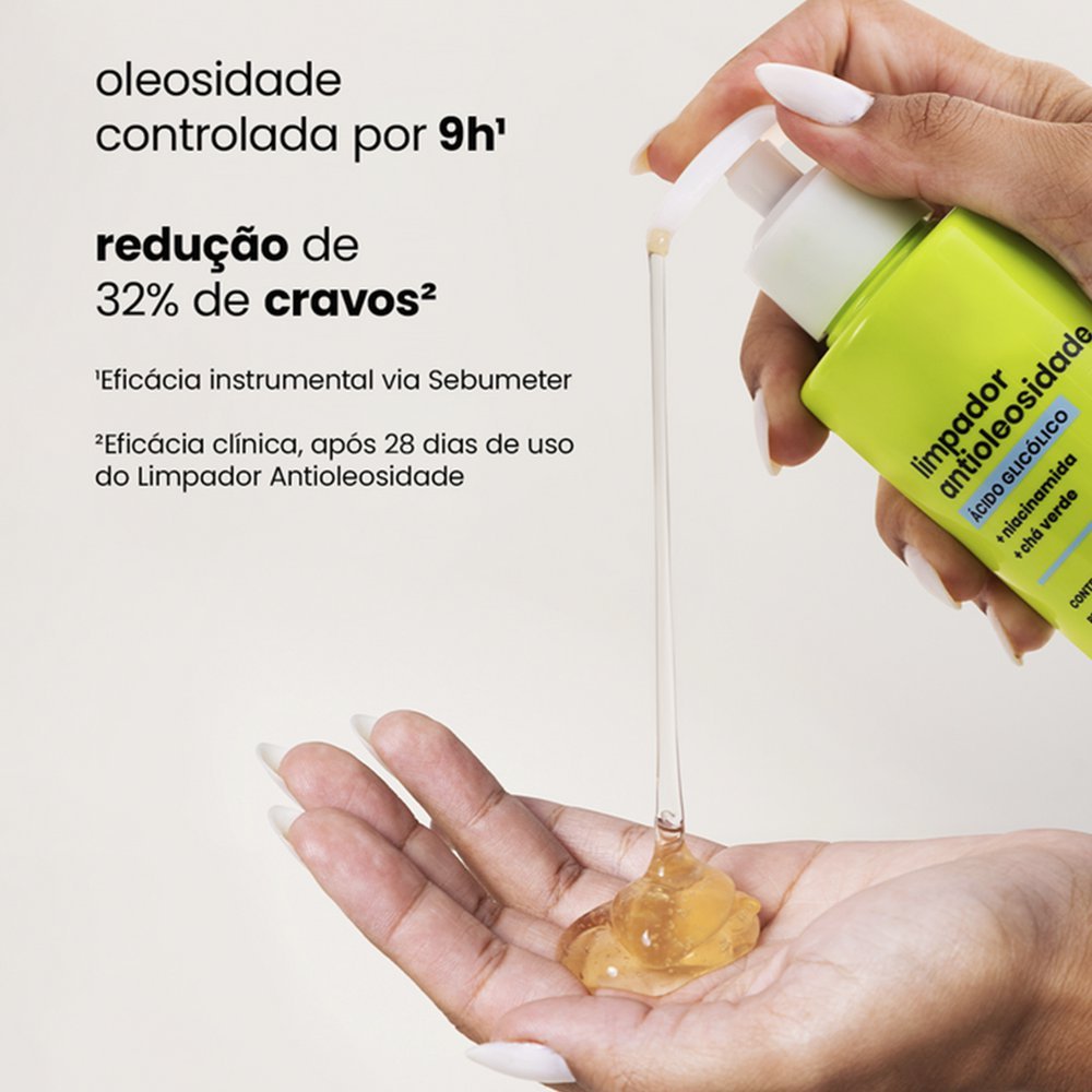 Limpador Facial Antioleosidade Sallve 300ml 300ml 3