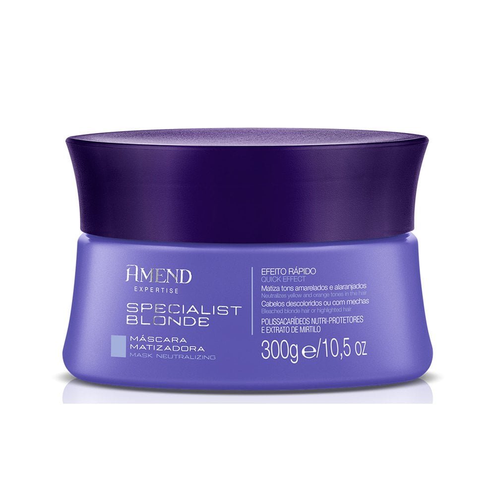 Máscara Amend Speciali Blond Matizador - 300g