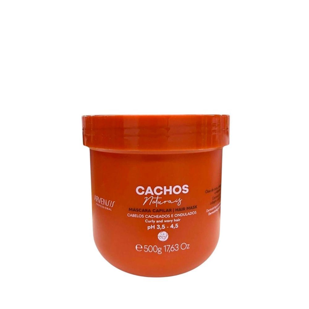 Máscara Arvensis Cachos Naturais Ondulados e Cacheados 500g