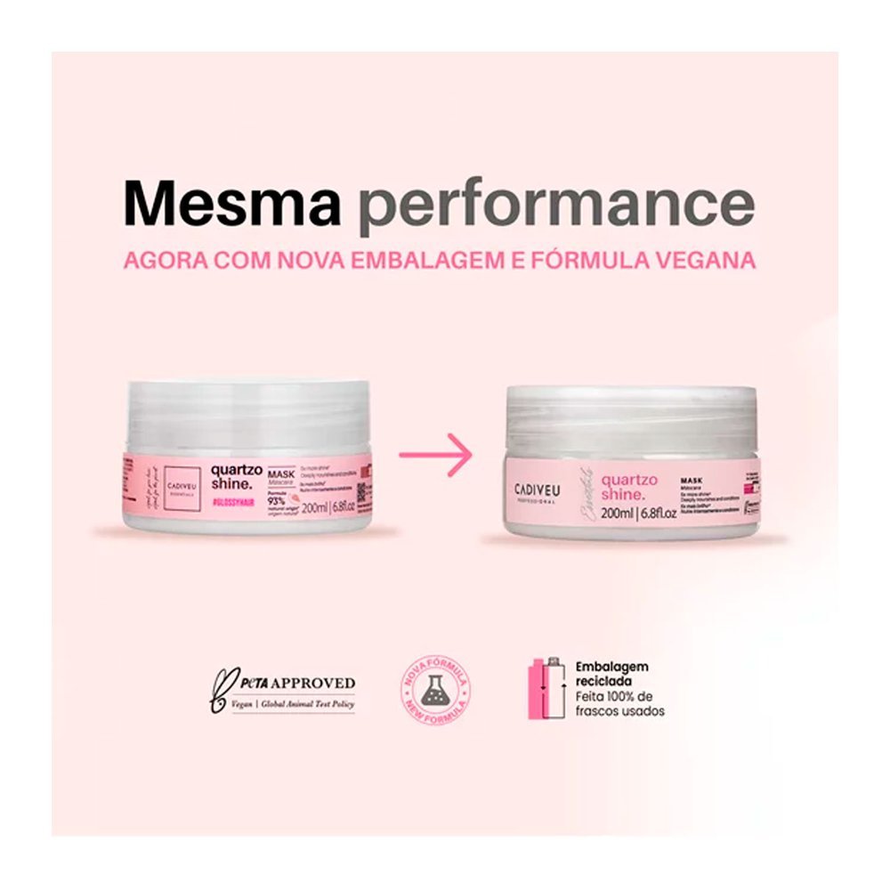 Máscara Cadiveu Professional Quartzo Shine - 200ml 200ml 2