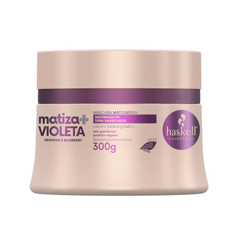 Máscara Haskell Matiza Mais Violeta - 300g