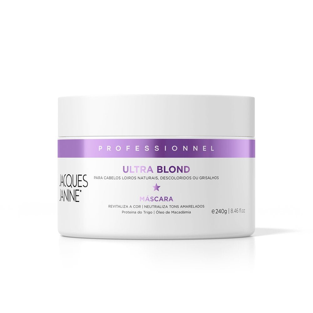 Máscara Jacques Janine Ultra Blond - 240g