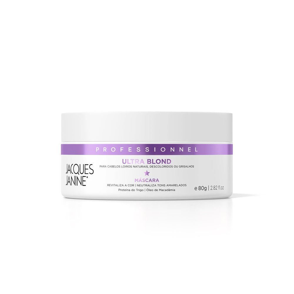 Máscara Jacques Janine Ultra Blond - 80g