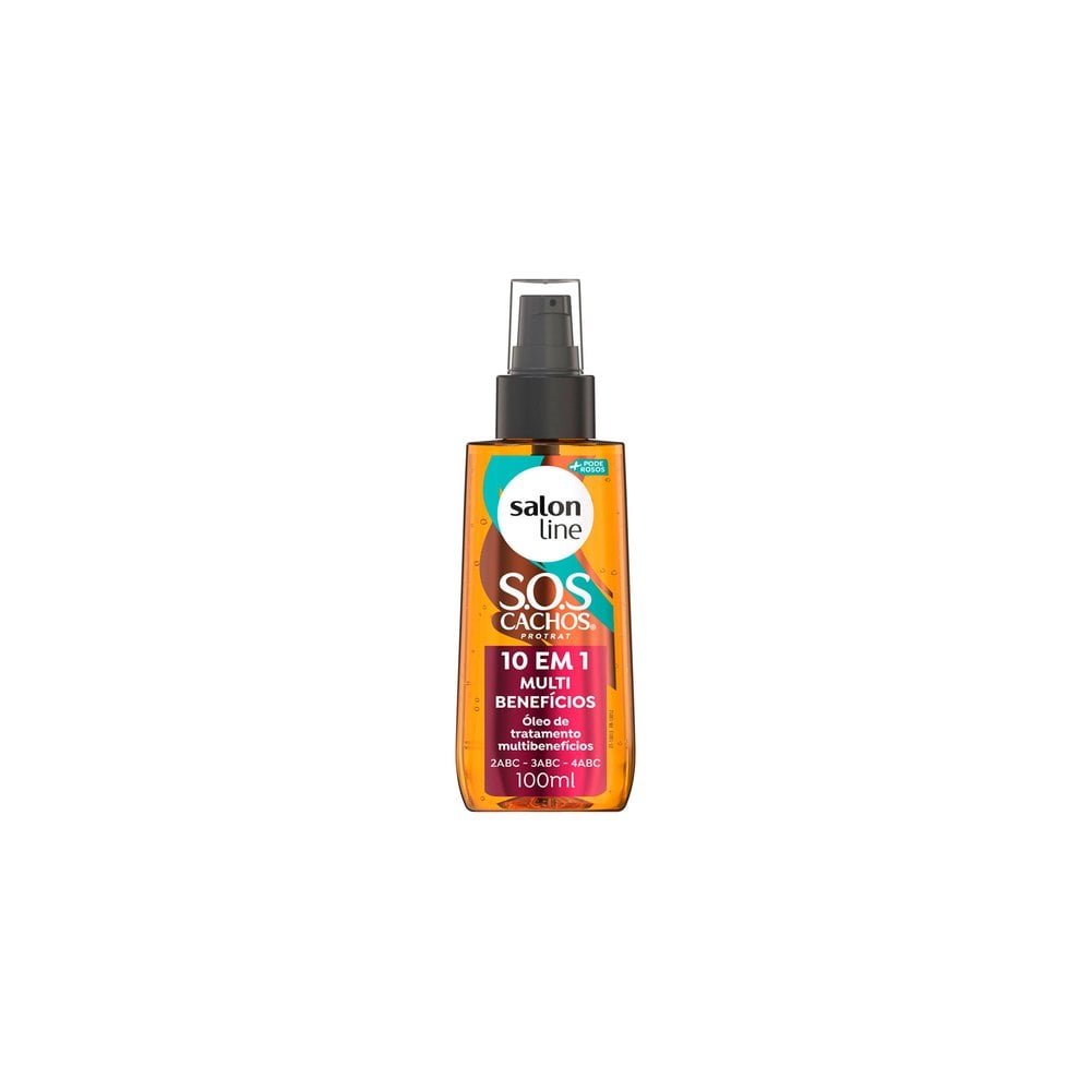 Óleo Salon Line SOS + Poderosos Multibeneficios 10x1 100ml