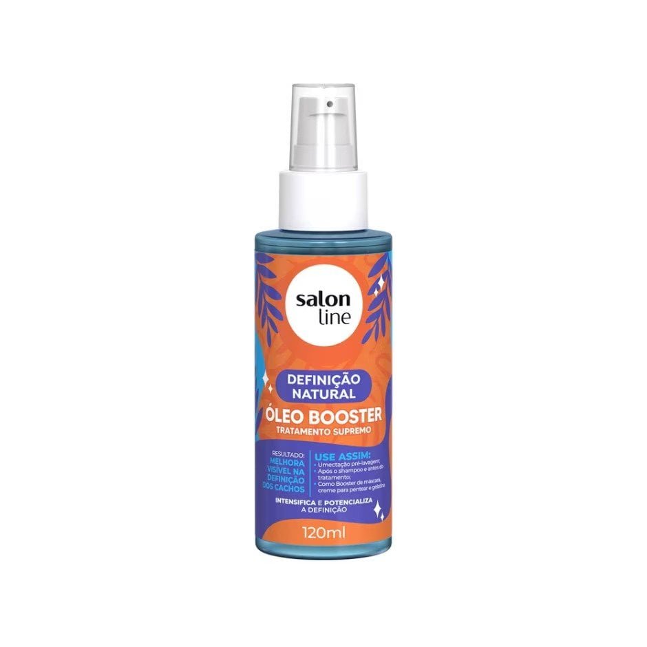 Óleo Booster Salon Line Definição Natural Tratamento Supremo 120ml