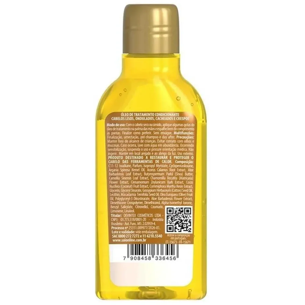 Óleo Salon Line Argan Oil Reconstrutor - 50ml 50ml 2