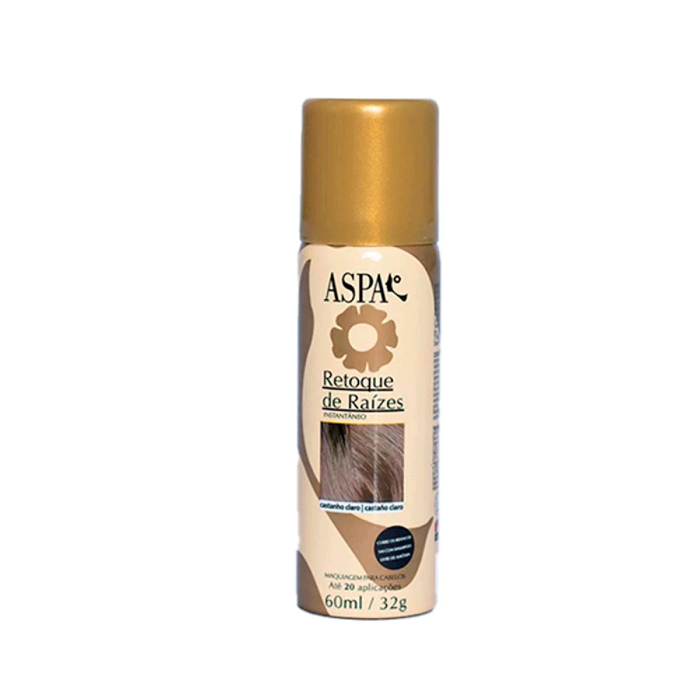 Retoque de Raízes Aspa Castanho Claro 60ml