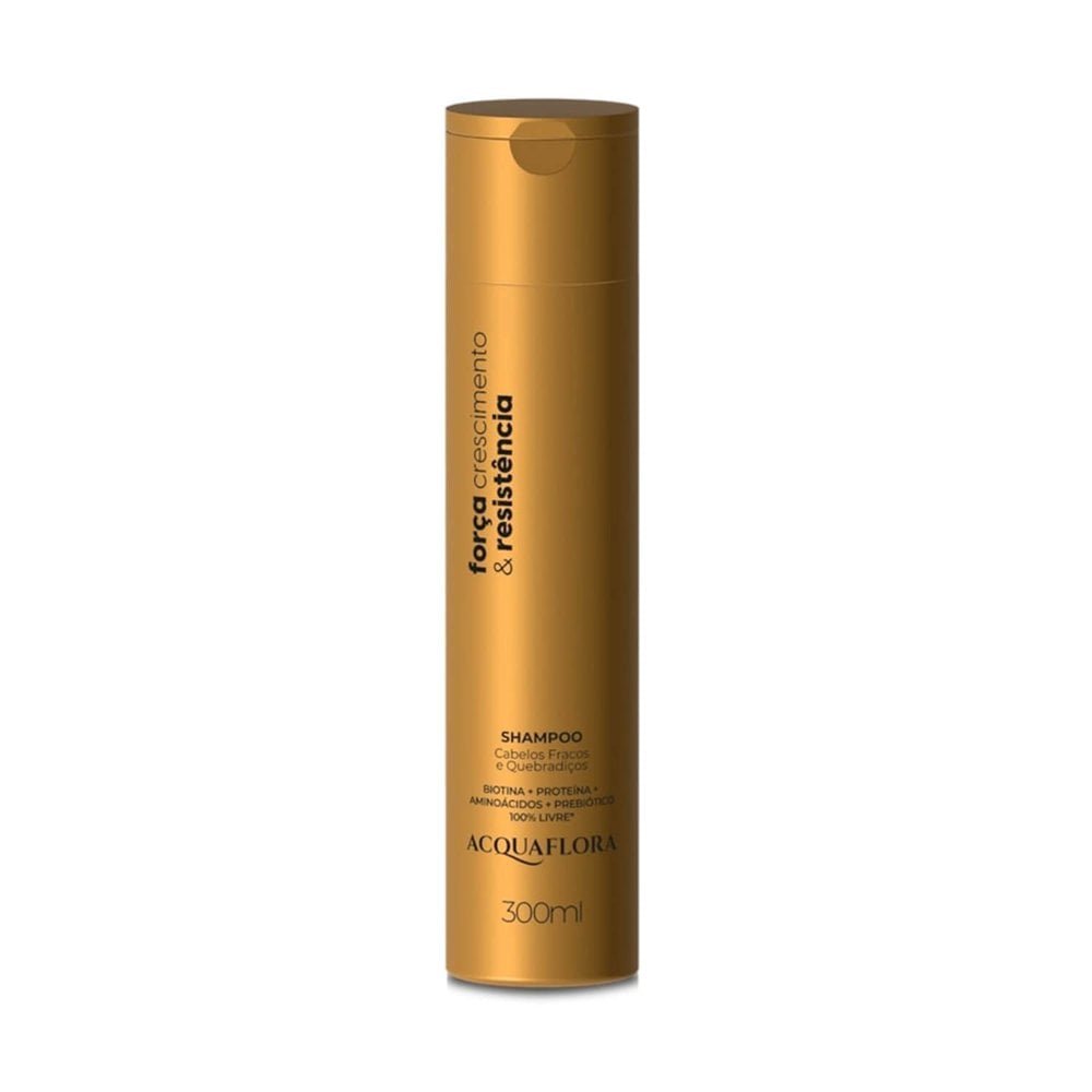 Shampoo Acquaflora Força Crescimento & Resistência 300ml