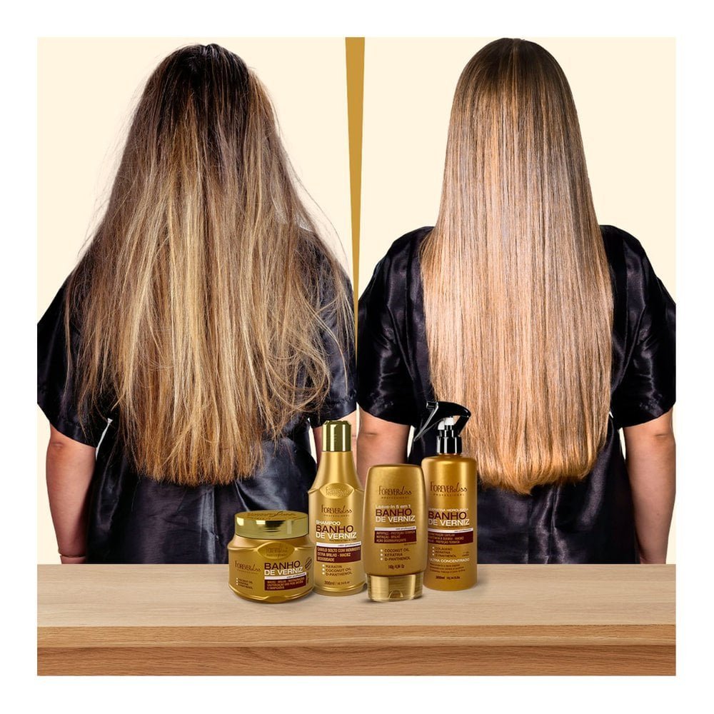 Shampoo Forever Liss banho de Verniz 500ml 500ml 2