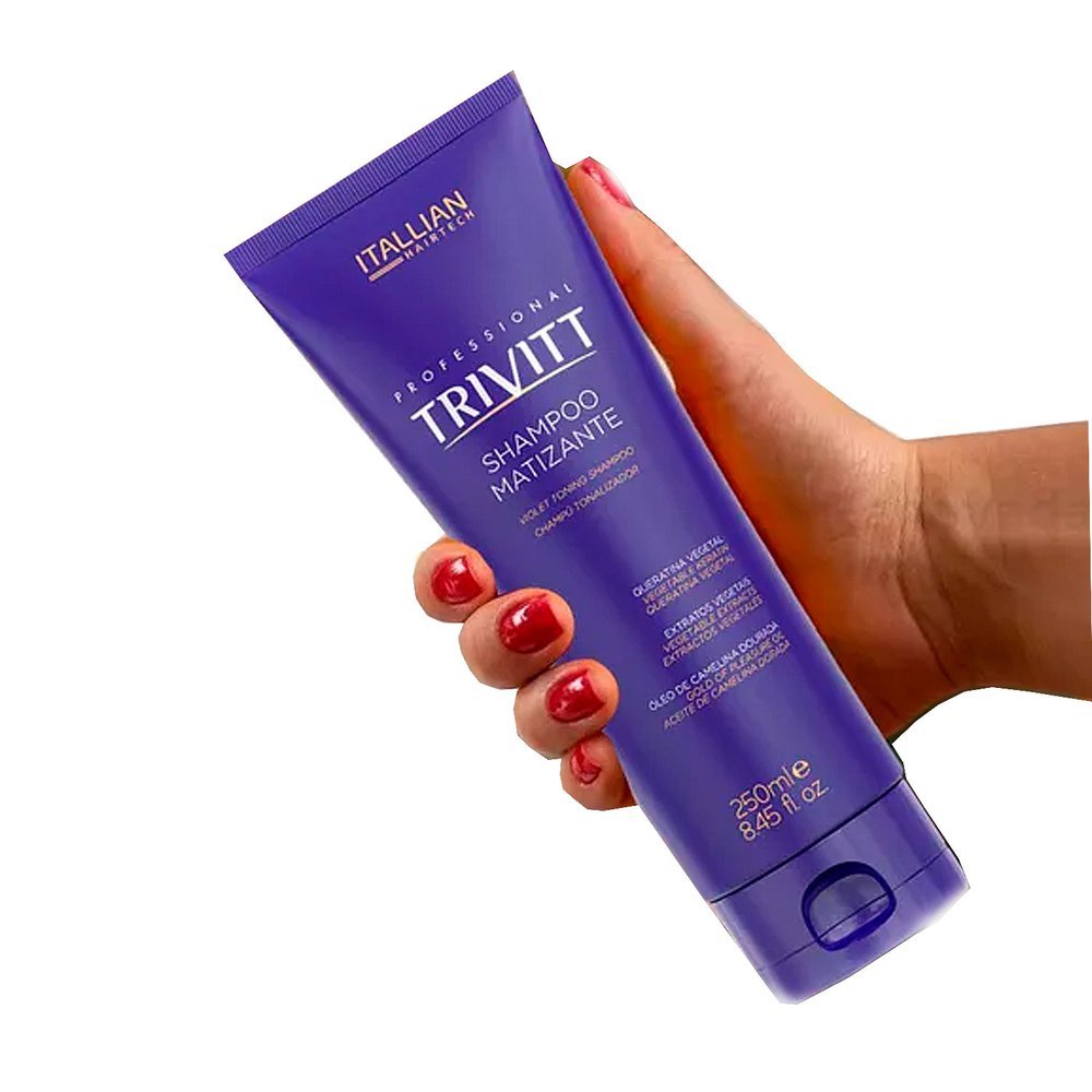 Shampoo Itallian Trivitt Matizante 250ml 250ml 3