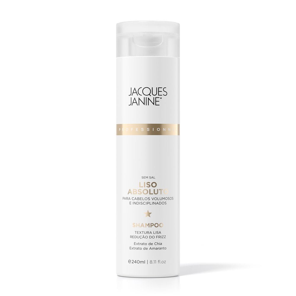 Shampoo Jacques Janine Liso Absoluto - 240ml