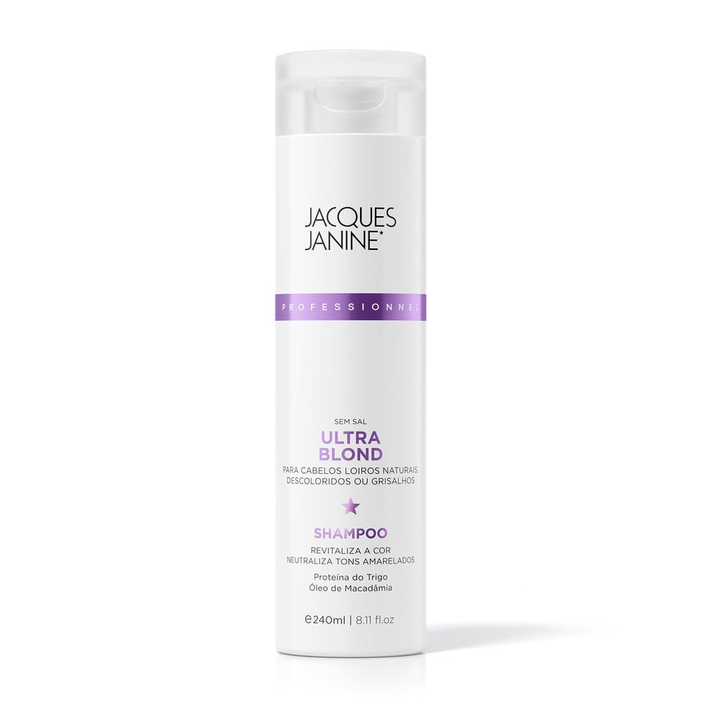 Shampoo Jacques Janine Ultra Blond - 240ml