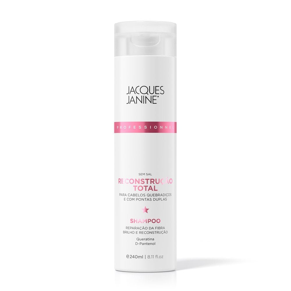 Shampoo Jacques Janine Reconstrução Total - 240ml
