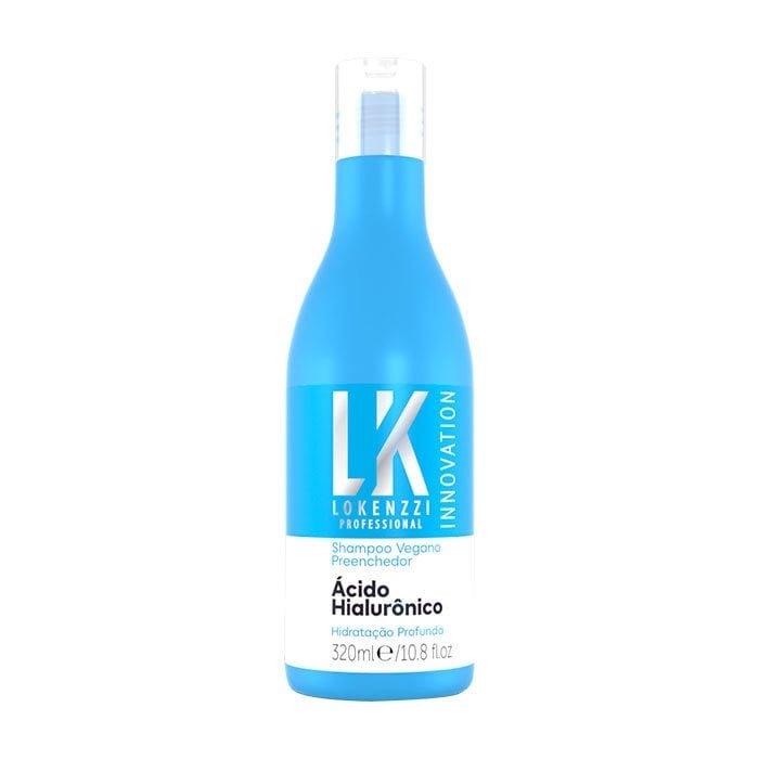 Shampoo Lokenzzi Ácido Hialurônico 320ml