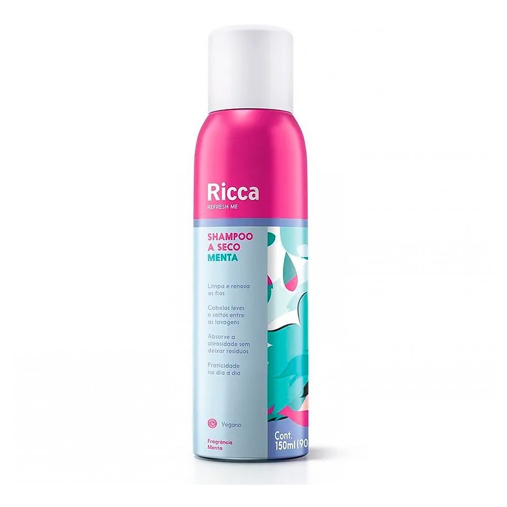Shampoo a Seco Ricca Menta – 150ml