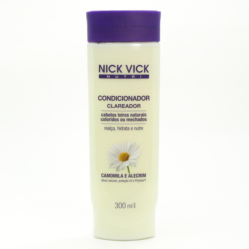 Condicionador Nick Vick Nutri Clareador 300ml 300ml 1