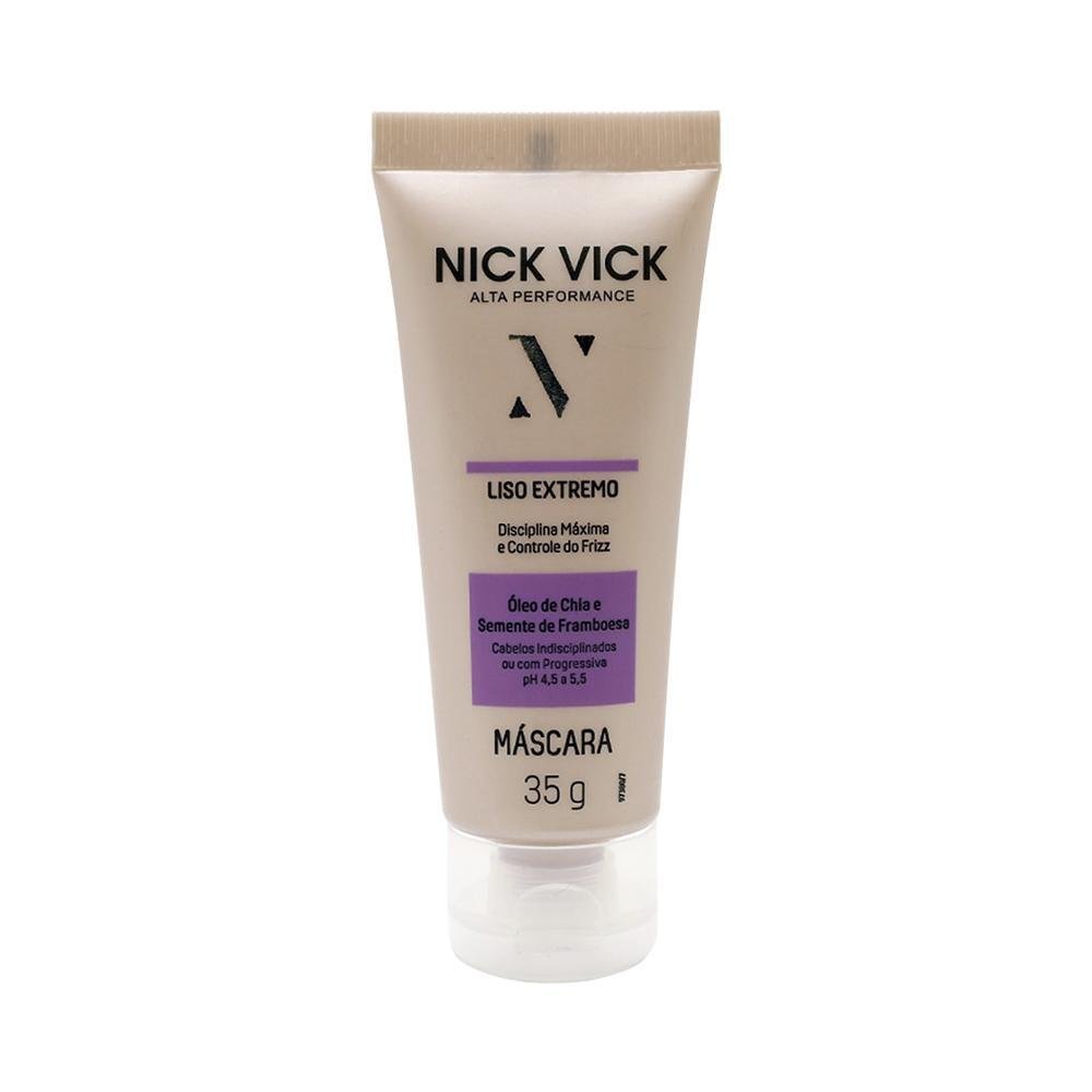 MINI MÁSCARA LISO EXTREMO NICK VICK ALTA PERFORMANCE 35G 35g 1