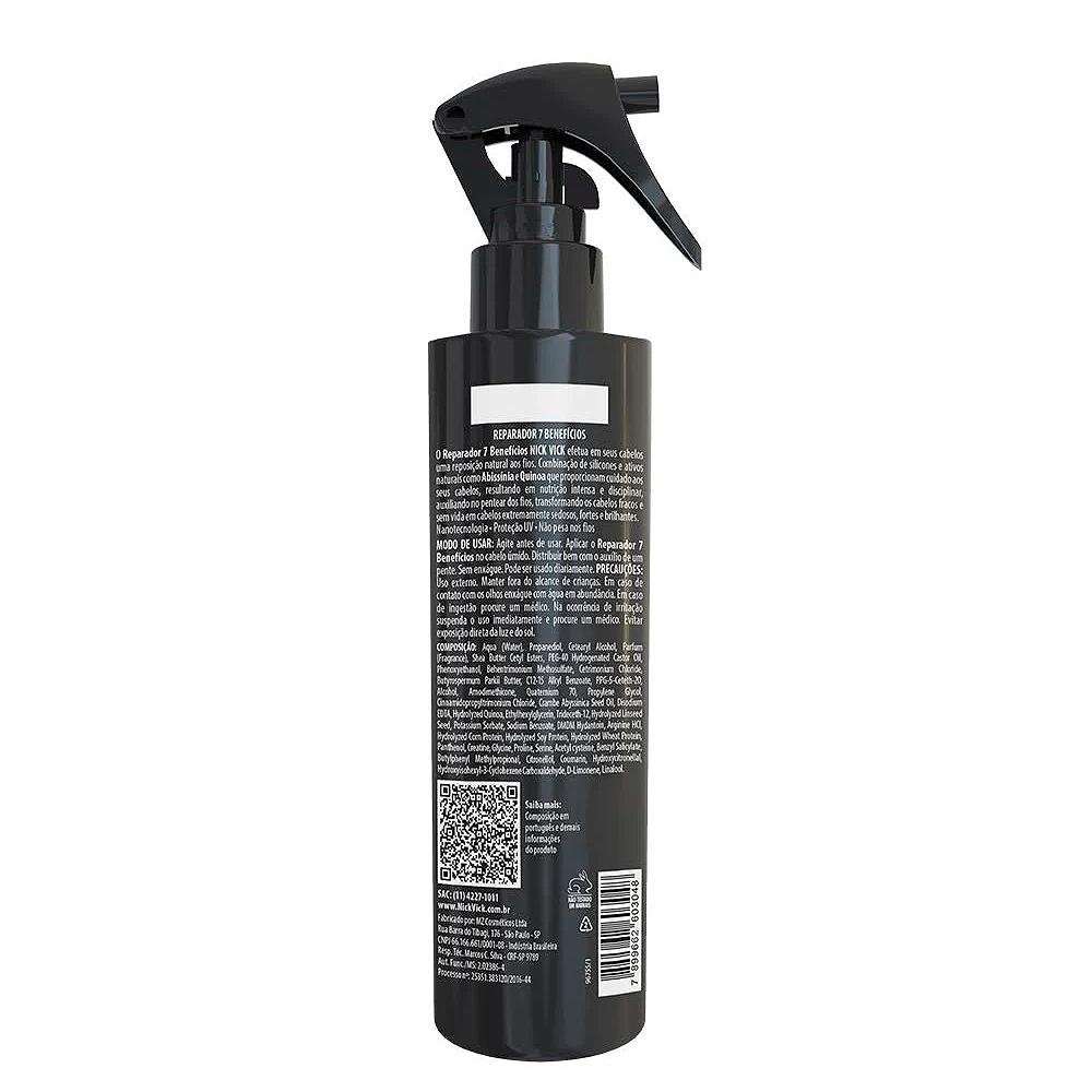 Fluido Reparador 7 Benefícios Nick Vick Alta Performance 150ml 150ml 3