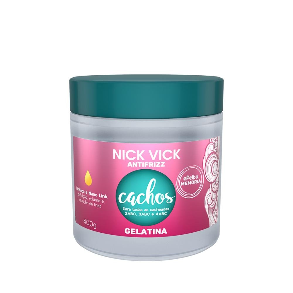 NICK VICK ANTIFRIZZ GELATINA CACHOS 400 G 400g 1