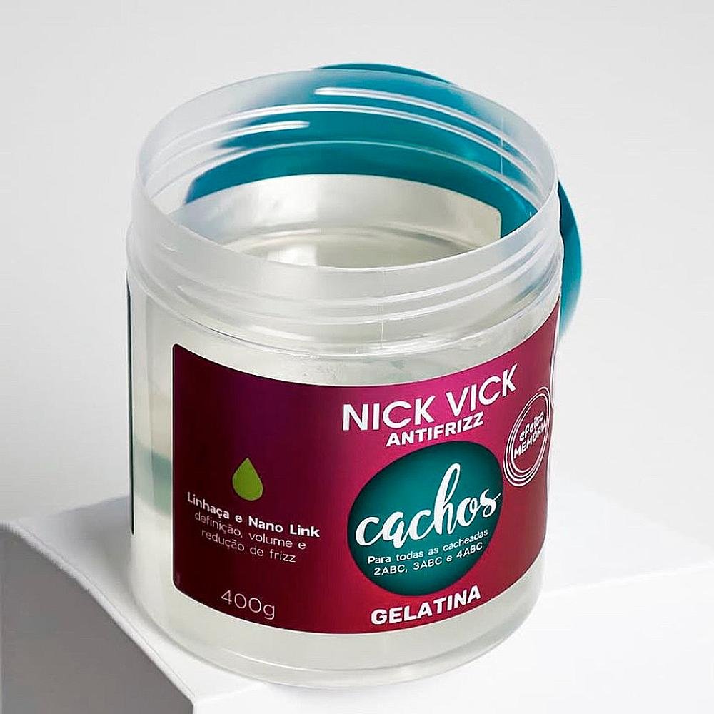 NICK VICK ANTIFRIZZ GELATINA CACHOS 400 G 400g 2