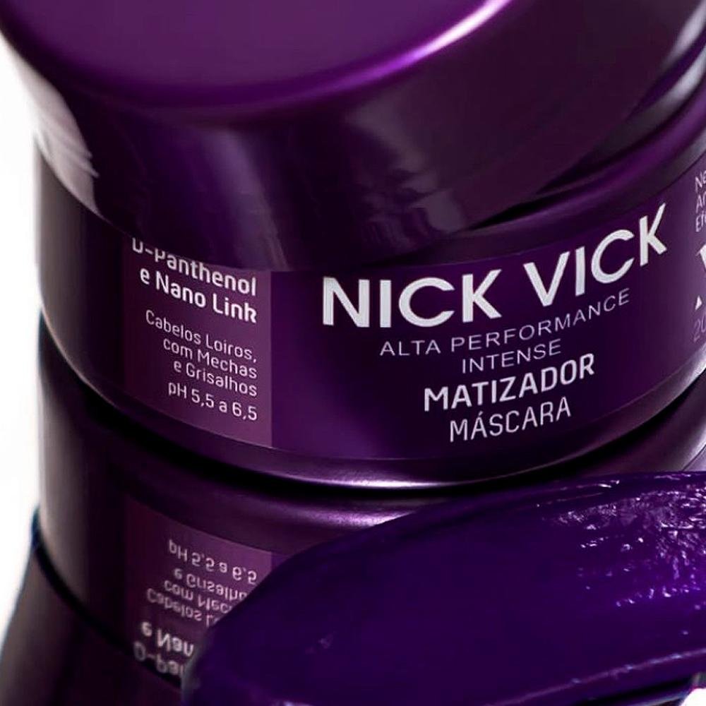 Máscara Matizador Nick Vick Alta Performance 200g 200g 2