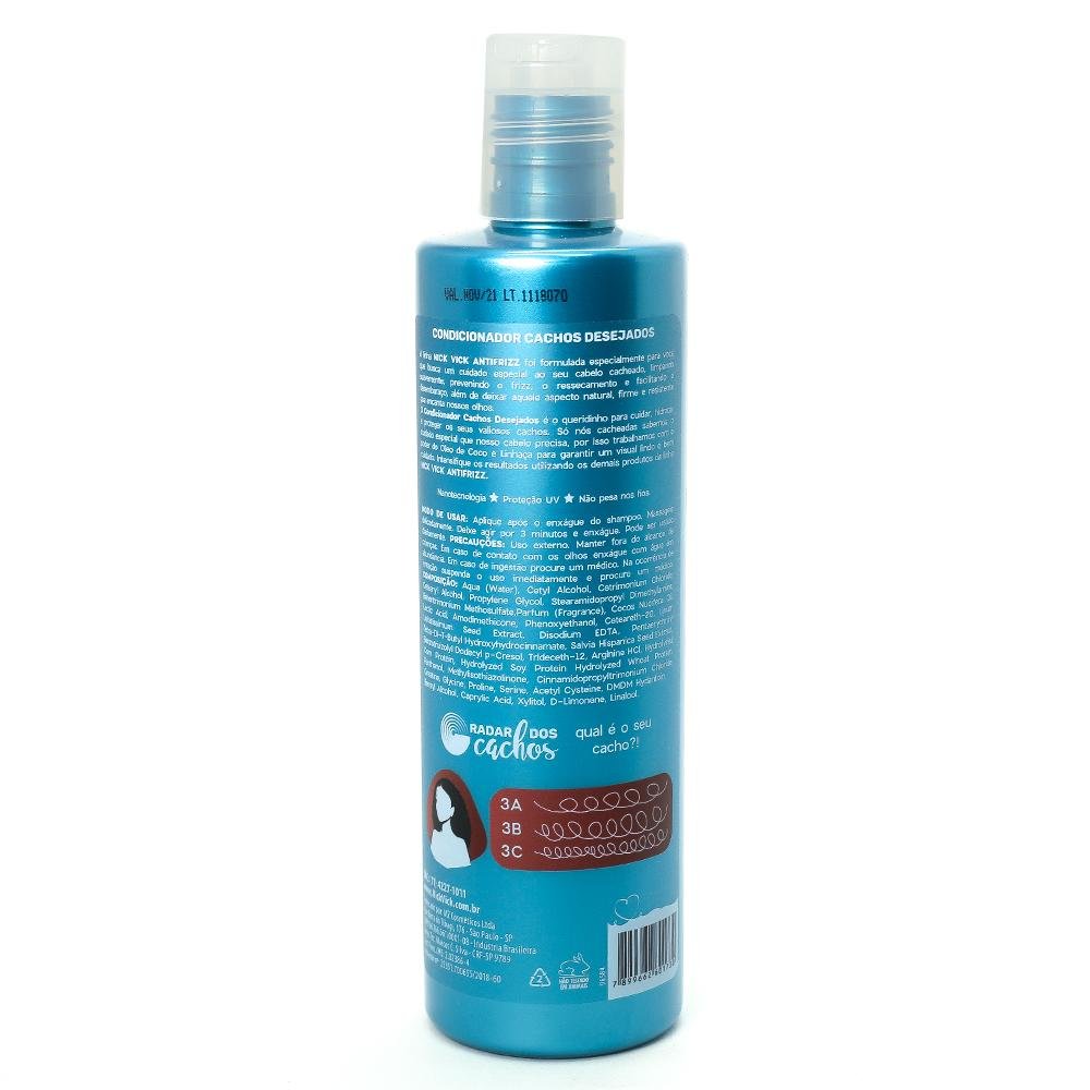 Condicionador Cachos Desejados Nick Vick Antifrizz 300ml 300ml 2
