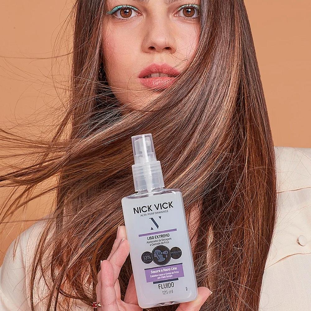 Fluido Liso Extremo Acelerador de Secagem Nick Vick Alta Performance 125ml 125ml 3