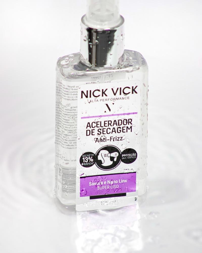Fluido Liso Extremo Acelerador de Secagem Nick Vick Alta Performance 125ml 125ml 4