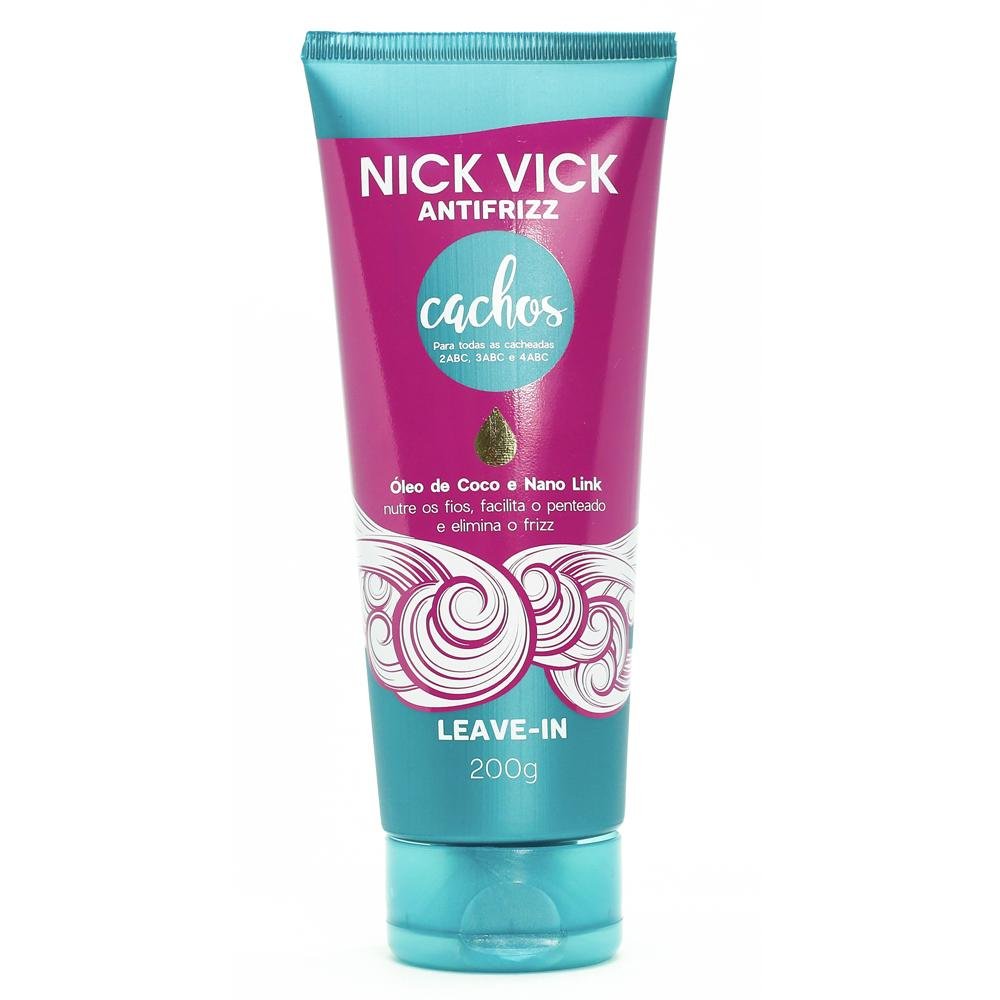 Leave-in Cachos Nick Vick Antifrizz 200g 200g 1