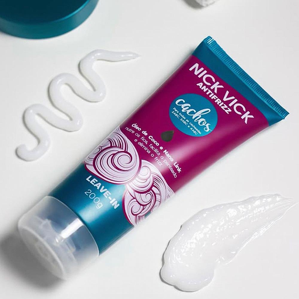 Leave-in Cachos Nick Vick Antifrizz 200g 200g 5