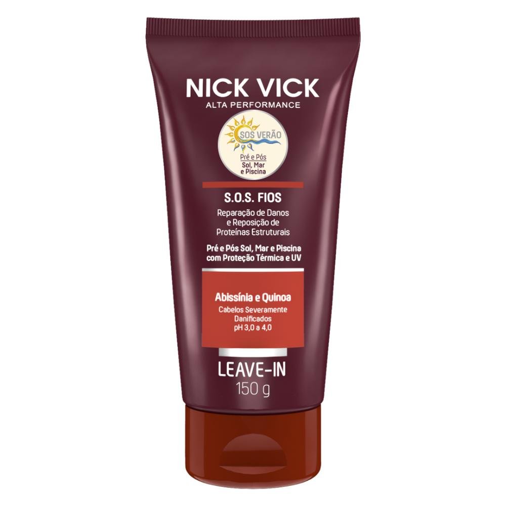 Leave In SOS Fios Nick Vick Alta Performance 150g 150g 1