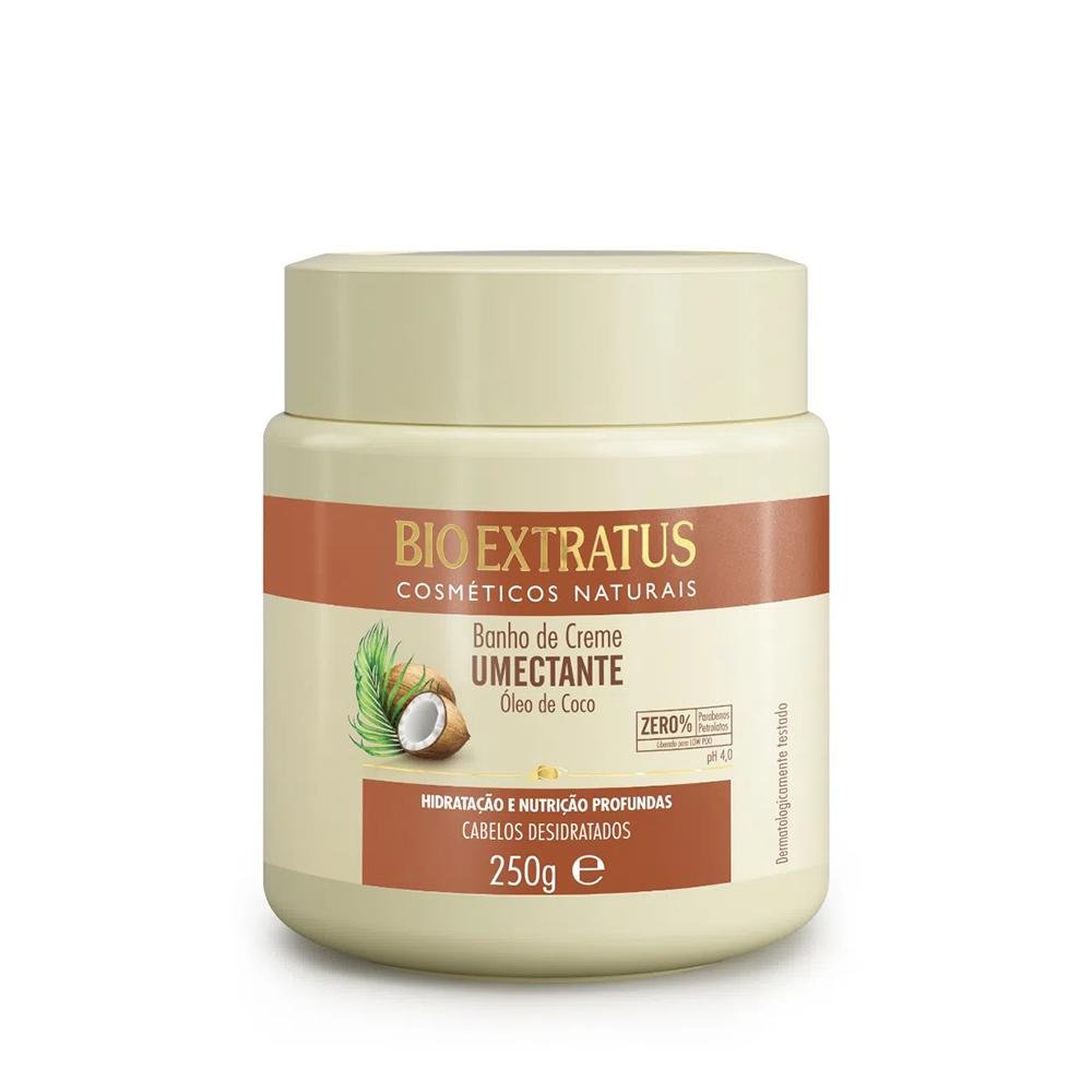 Bio Extratus Umectante Óleo de Coco Banho de Creme 250g 250g 1