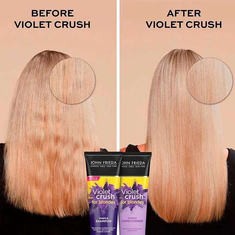 CONDICIONADOR VIOLET CRUSH FOR BLONDER JOHN FRIEDA 245ML 245ml 2