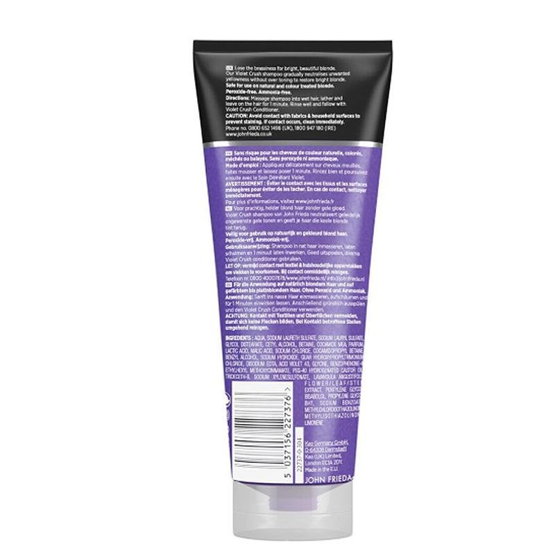 CONDICIONADOR VIOLET CRUSH FOR BLONDER JOHN FRIEDA 245ML 245ml 3