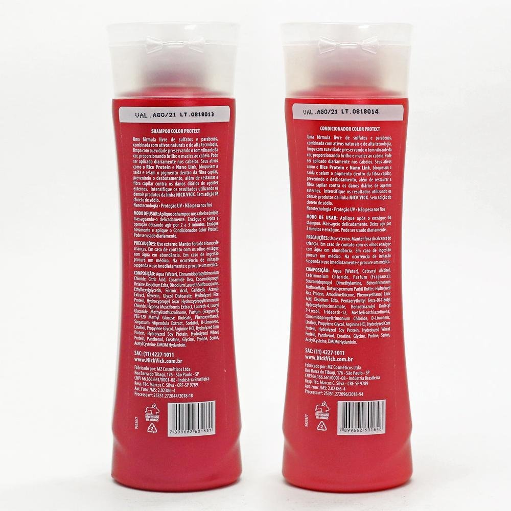 Kit NICK VICK Color Protect Shampoo e Condicionador ÚNICO 2