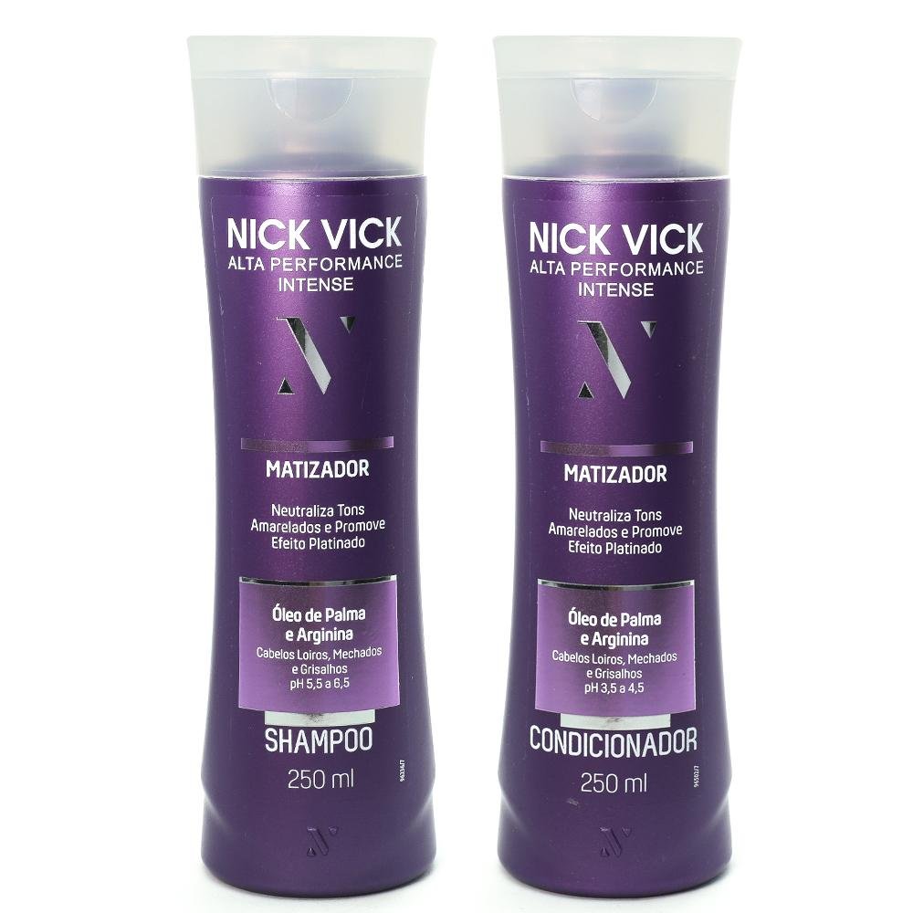 Kit NICK VICK Matizador Shampoo e Condicionador ÚNICO 1