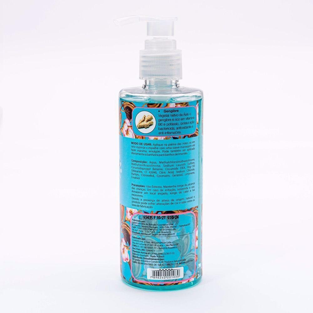 Orgânica Chá Branco e Gengibre Sabonete Líquido 250ml 250ml 2