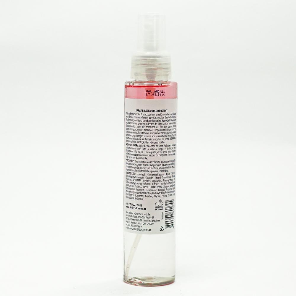 Spray Bifásico NickVick Alta Performance Color Protect 100ml 100ml 2