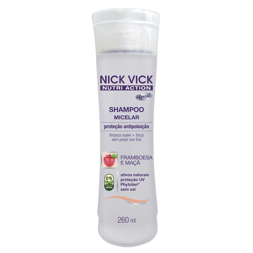 Shampoo Micelar Nick Vick Nutri Action 260ml 260ml 1