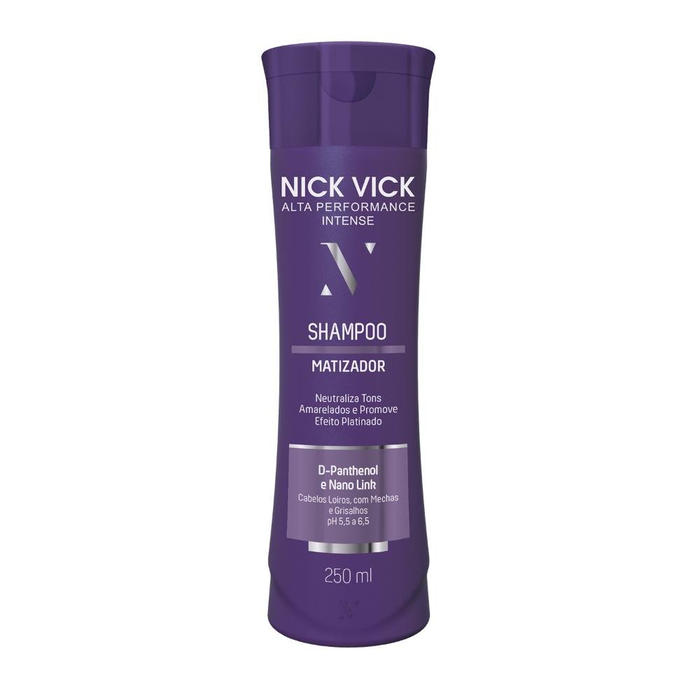 Shampoo Matizador Nick Vick Alta Performance 250ml 250ml 1