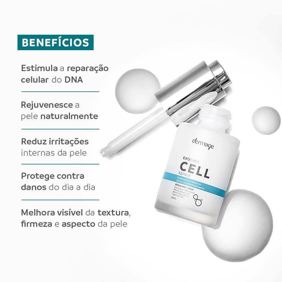 Dermage Exocare Cell Repair Serum Anti Idade 30ml 30ml 4