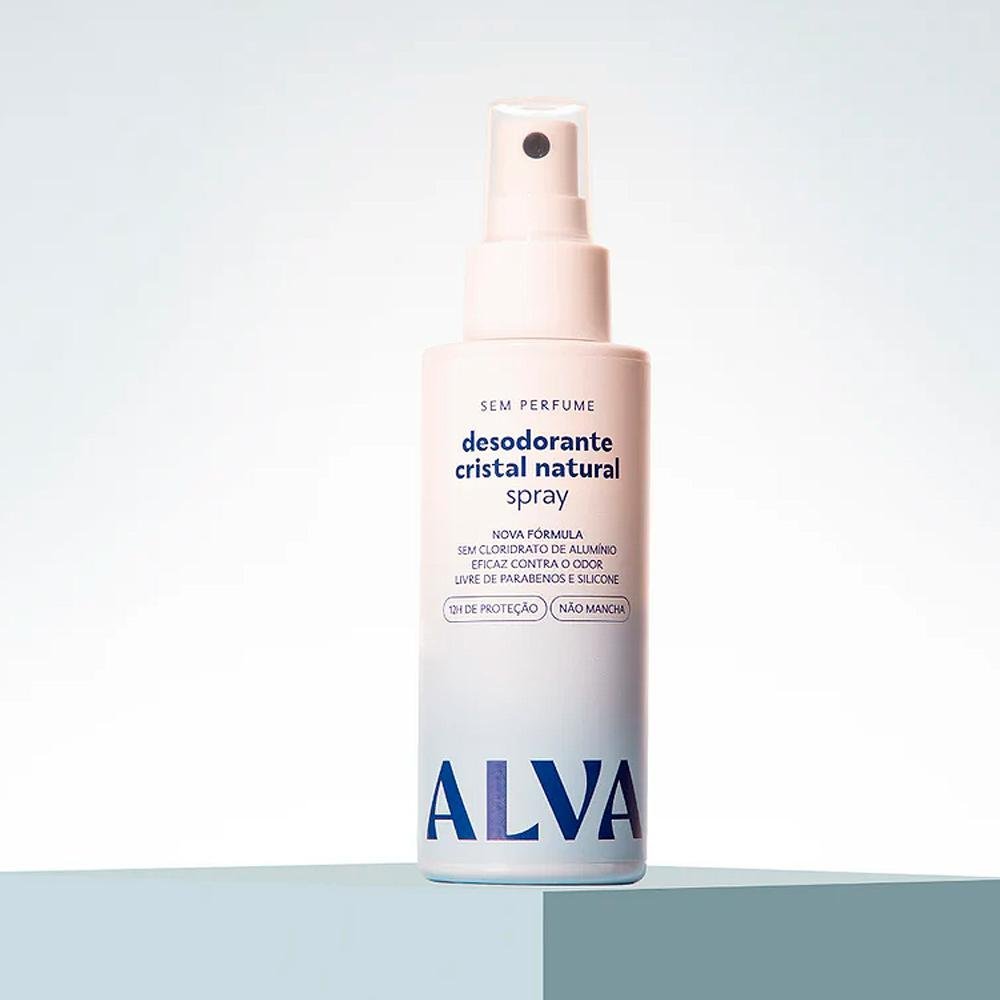 Desodorante Alva Sem Perfume Spray 120ml 120ml 3